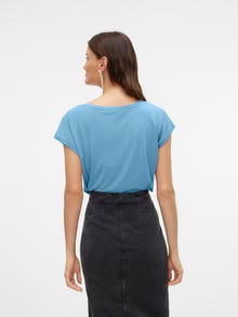 Vero Moda VMFILLI T-Shirt -Airy Blue - 10247666