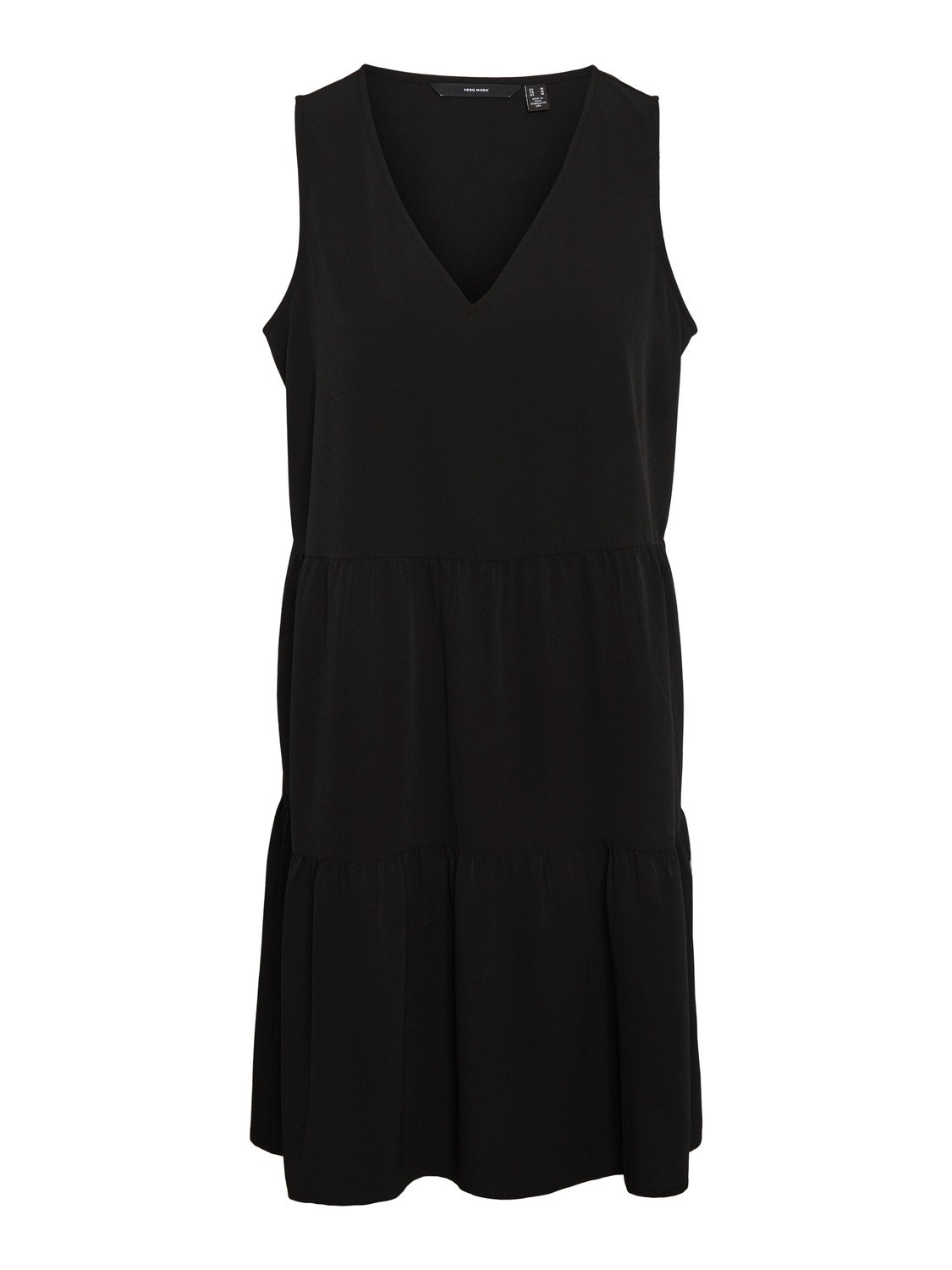 Vero Moda VMOLIVIA Długa sukienka -Black - 10247784