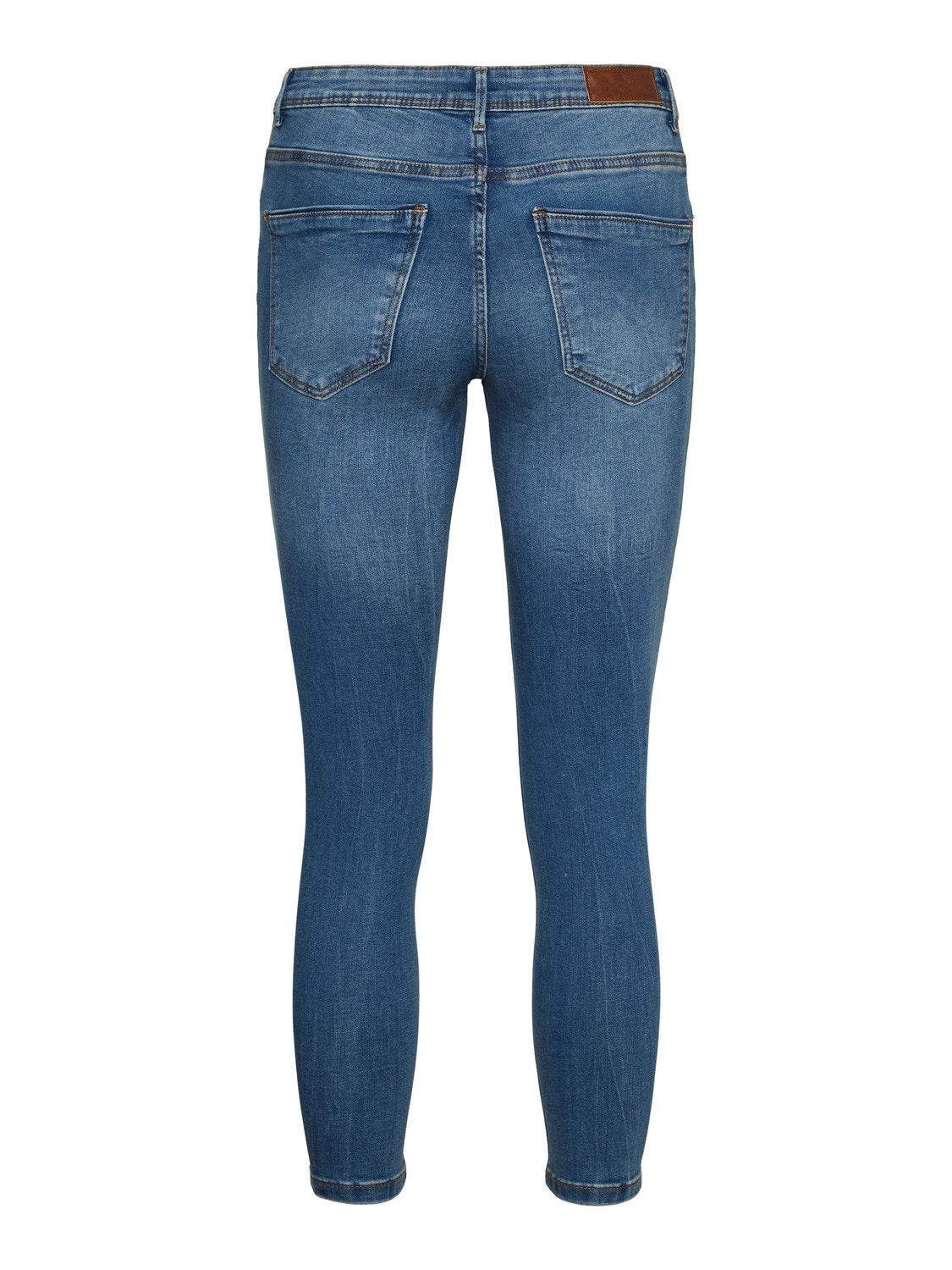 Vero Moda VMTANYA Mid rise Skinny fit Jeans -Medium Blue Denim - 10247894