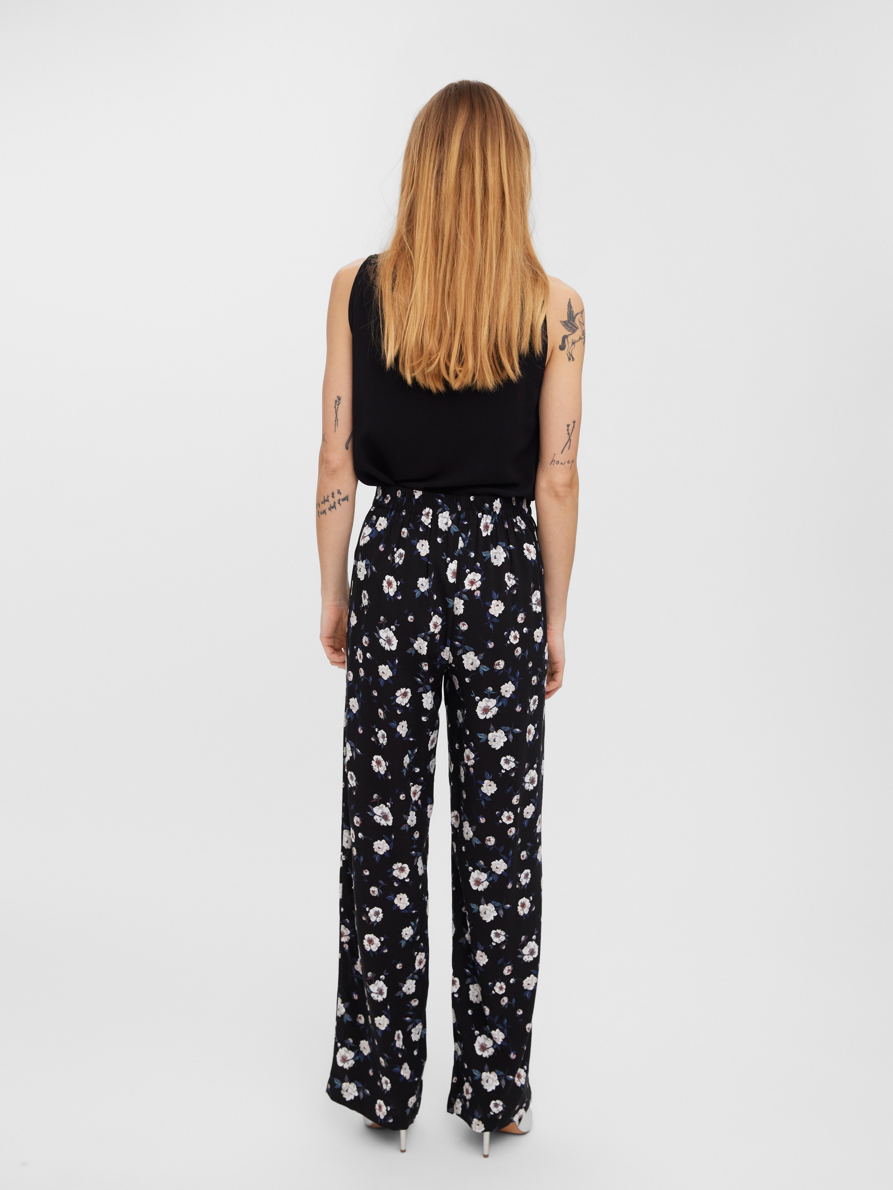 Buy Vero Moda Relaxed Fit High Rise Pants for Womens Online  Tata CLiQ