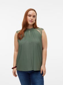 Vero Moda VMMILLA Top -Laurel Wreath - 10247944