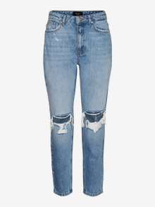 Vero Moda VMJOANA Mom Fit Jeans -Medium Blue Denim - 10248063