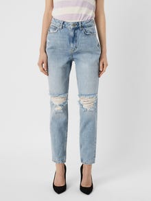 Vero Moda VMJOANA Mom Fit Jeans -Medium Blue Denim - 10248063