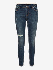 Vero Moda VMLYDIA Skinny Fit Jeans -Medium Blue Denim - 10248138