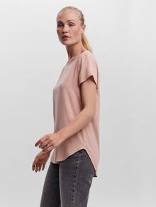 Vero Moda VMBECCA T-Shirt -Misty Rose - 10248152