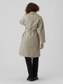 Vero Moda VMFORTUNE Frakke -Silver Mink - 10248226
