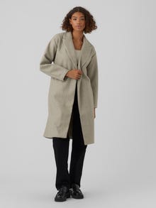 Vero Moda VMFORTUNE Frakke -Silver Mink - 10248226