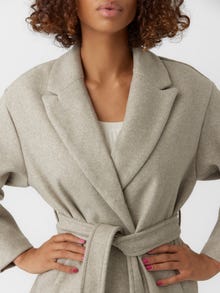 Vero Moda VMFORTUNE Coat -Silver Mink - 10248226
