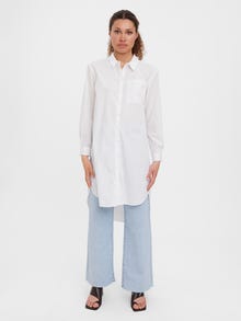 Vero Moda VMHELLA Shirt -Bright White - 10248504