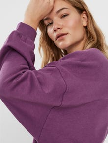 Vero Moda VMONIA Sweatshirt -Concord Grape - 10248566