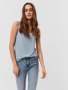 Vero Moda VMFILLI Tank-Top -Blue Fog - 10248672
