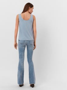 Vero Moda VMFILLI Tank-Top -Blue Fog - 10248672