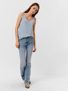Vero Moda VMFILLI Tank-Top -Blue Fog - 10248672