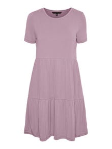Vero Moda VMFILLI Korte jurk -Elderberry - 10248703
