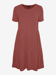 Vero Moda VMFILLI Kurzes Kleid -Marsala - 10248703
