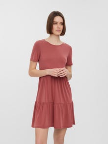 Vero Moda VMFILLI Kurzes Kleid -Marsala - 10248703
