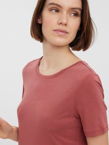 Vero Moda VMFILLI Kurzes Kleid -Marsala - 10248703