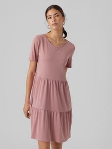 Vero Moda VMFILLI Kurzes Kleid -Nostalgia Rose - 10248703