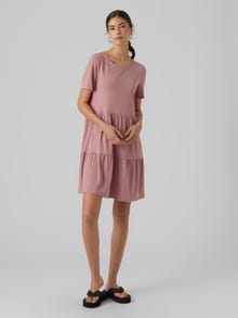 Vero Moda VMFILLI Kurzes Kleid -Nostalgia Rose - 10248703