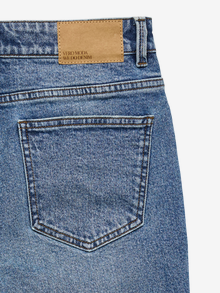 Vero Moda VMBRENDA Hohe Taille Gerade geschnitten Jeans -Medium Blue Denim - 10248825