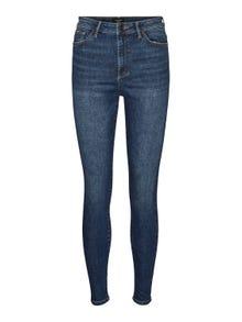 Vero Moda VMSOPHIA Høyt snitt Skinny Fit Jeans -Dark Blue Denim - 10248830