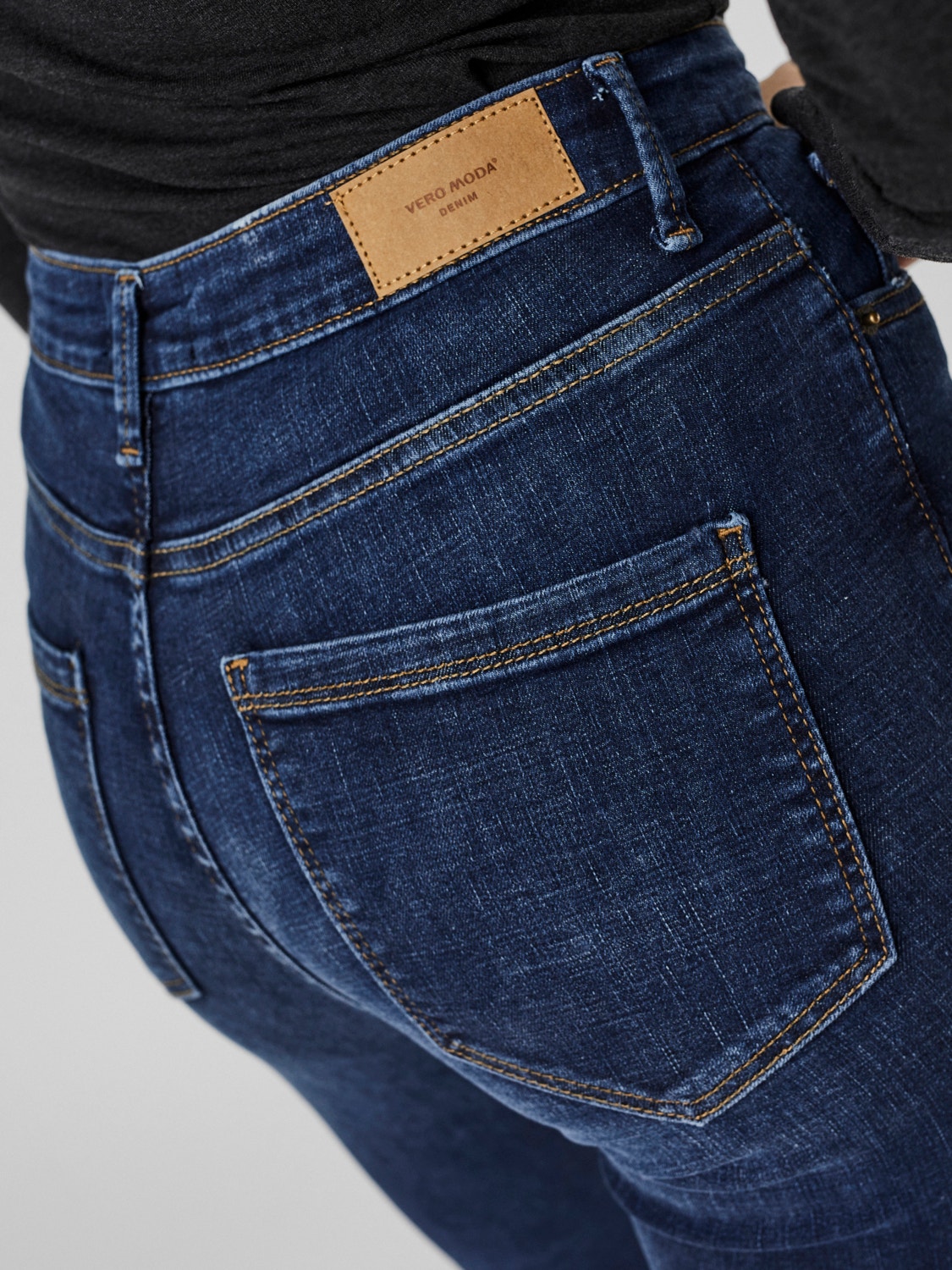 Vero Moda VMSOPHIA Taille haute Skinny Fit Jeans -Dark Blue Denim - 10248830