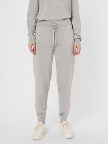 Vero Moda VMEDITH Trousers -Light Grey Melange - 10248913