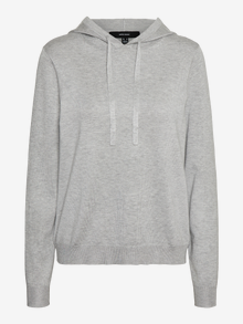 Vero Moda VMEDITH Pullover -Light Grey Melange - 10248914