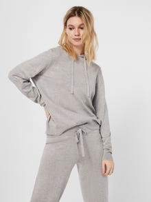Vero Moda VMEDITH Pullover -Light Grey Melange - 10248914