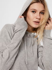 Vero Moda VMEDITH Pullover -Light Grey Melange - 10248914