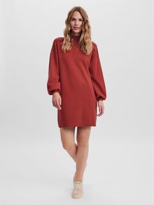 Vero Moda VMNANCY Short dress -Chili Oil - 10249116