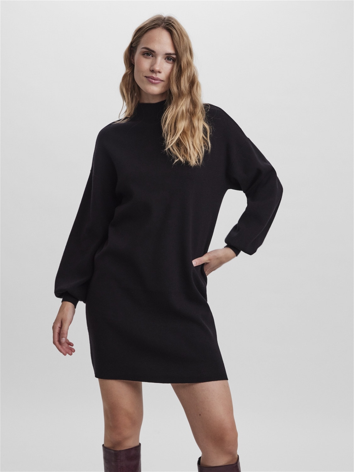 Vero Moda VMNANCY Kurzes Kleid -Black - 10249116