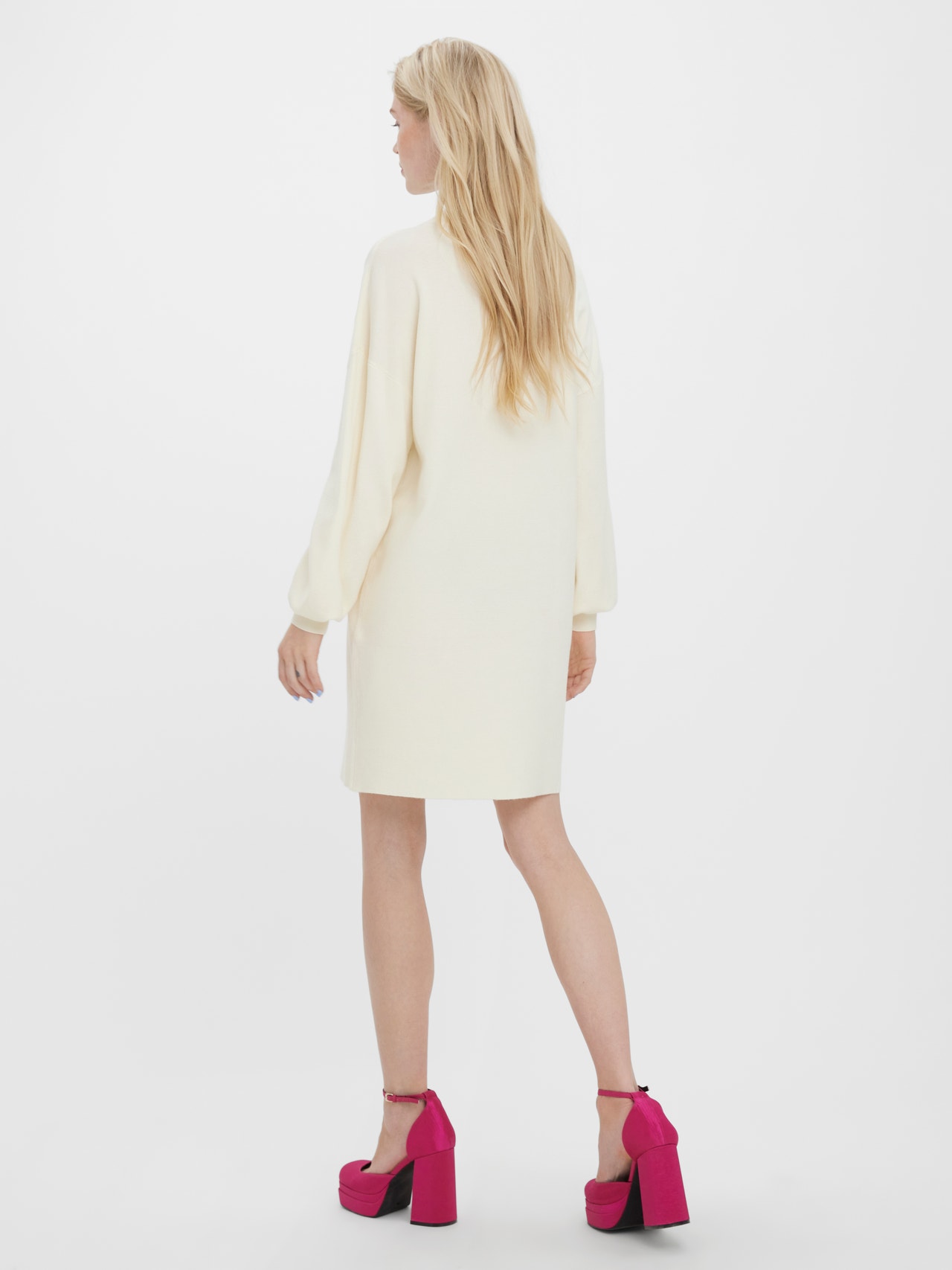 Vero Moda VMNANCY Short dress -Birch - 10249116