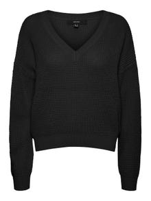 Vero Moda VMLEANNA Pullover -Black - 10249147