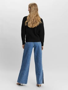 Vero Moda VMLEANNA Pullover -Black - 10249147