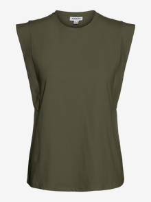 Vero Moda VMPLACE T-shirt -Ivy Green - 10249193