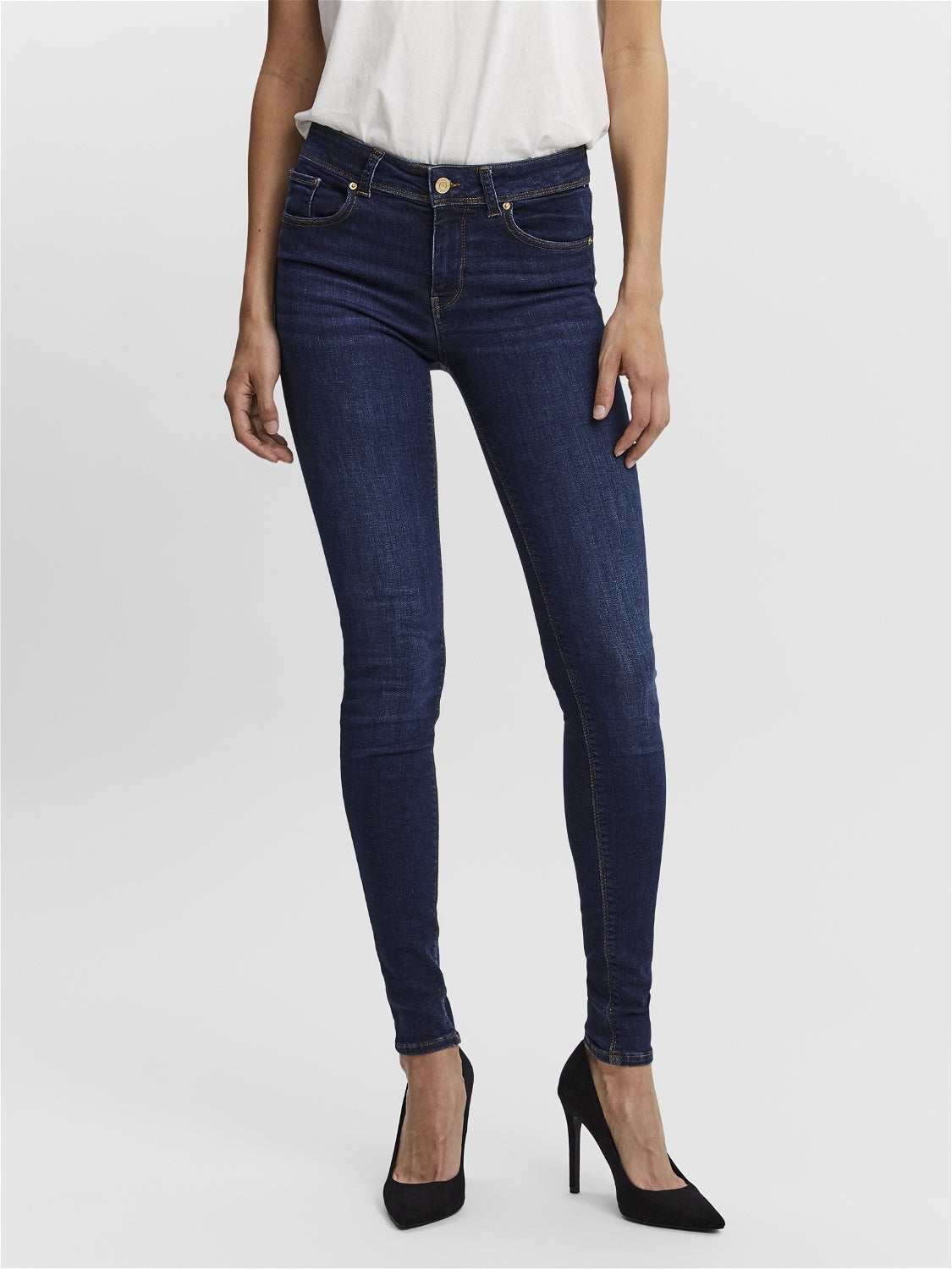 Dunkelblau XS Rabatt 70 % DAMEN Jeans Basisch Guess Jegging & Skinny & Slim 