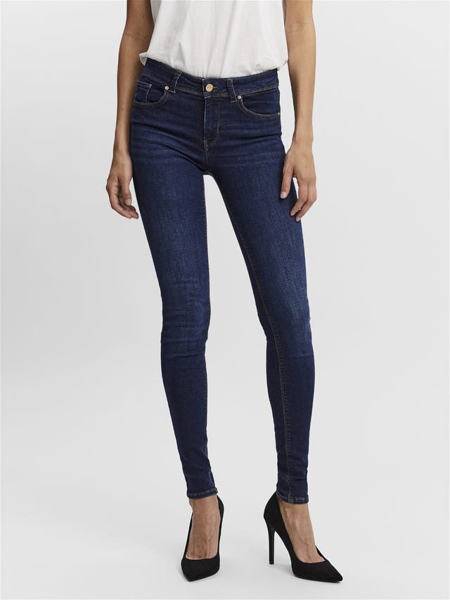 Vero Moda VMLUX Mid Rise Slim Fit Jeans - 10249477