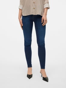 Vero Moda VMLUX Slim Fit Jeans -Dark Blue Denim - 10249477