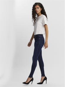 Vero Moda VMLUX Mid rise Slim fit Jeans -Dark Blue Denim - 10249477