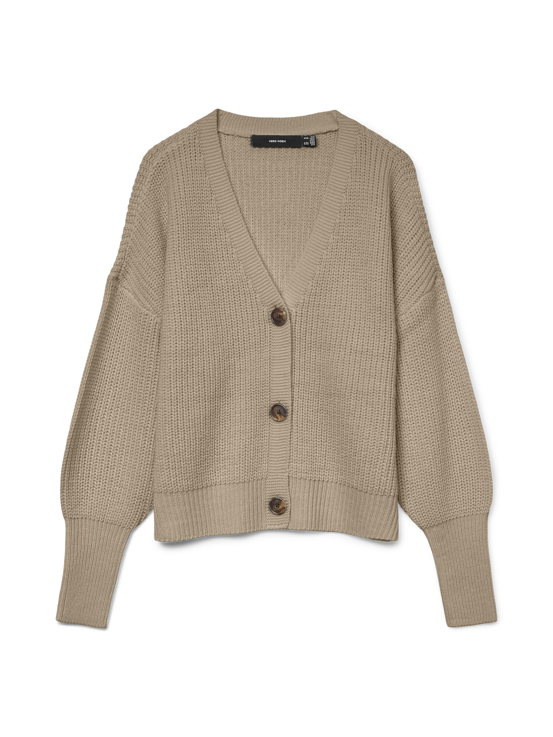 VMLEA Strickjacke Hellbraun Vero Moda®