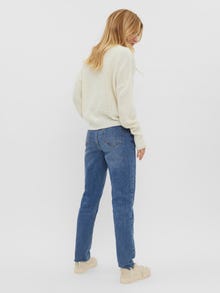 Vero Moda VMLEA Stickad kofta -Birch - 10249632