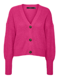 VMLEA Knit Cardigan | | Moda® Dark Vero Rose