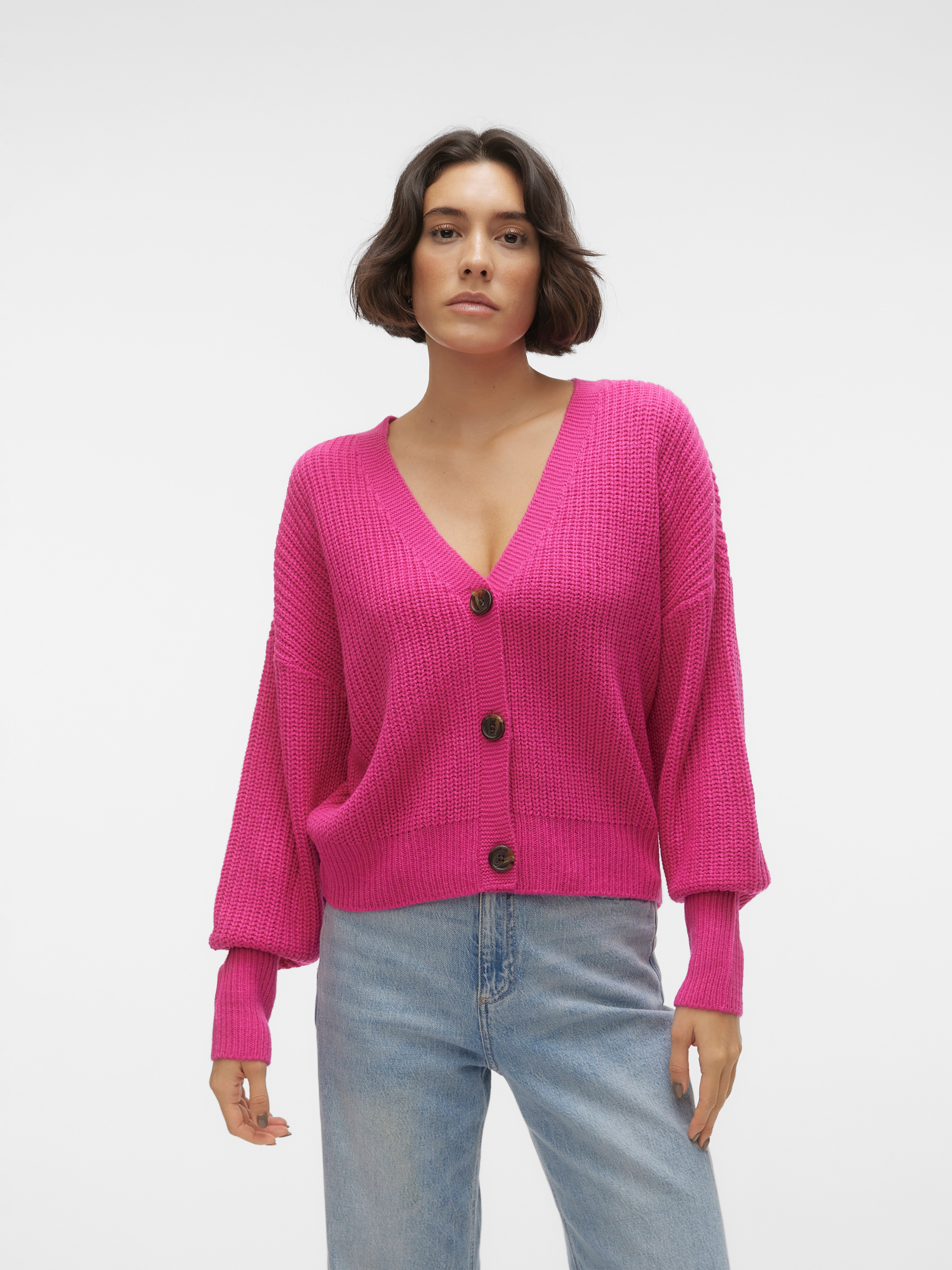 Cardigan sales pink zara