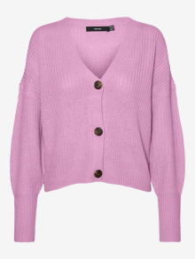 Vero Moda VMLEA Knit Cardigan -Pastel Lavender - 10249632