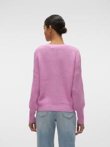 Vero Moda VMLEA Knit Cardigan -Pastel Lavender - 10249632