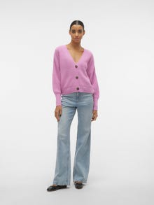 Vero Moda VMLEA Knit Cardigan -Pastel Lavender - 10249632