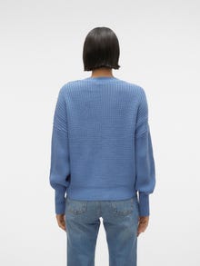 Vero Moda VMLEA Cárdigan de punto -Coronet Blue - 10249632