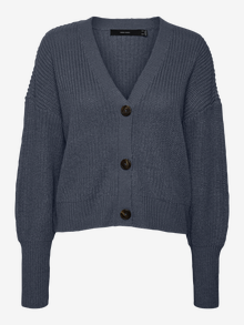 Vero Moda VMLEA Cardigans en maille -Ombre Blue - 10249632