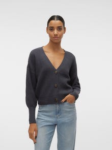 Vero Moda VMLEA Gebreid vest -Ombre Blue - 10249632